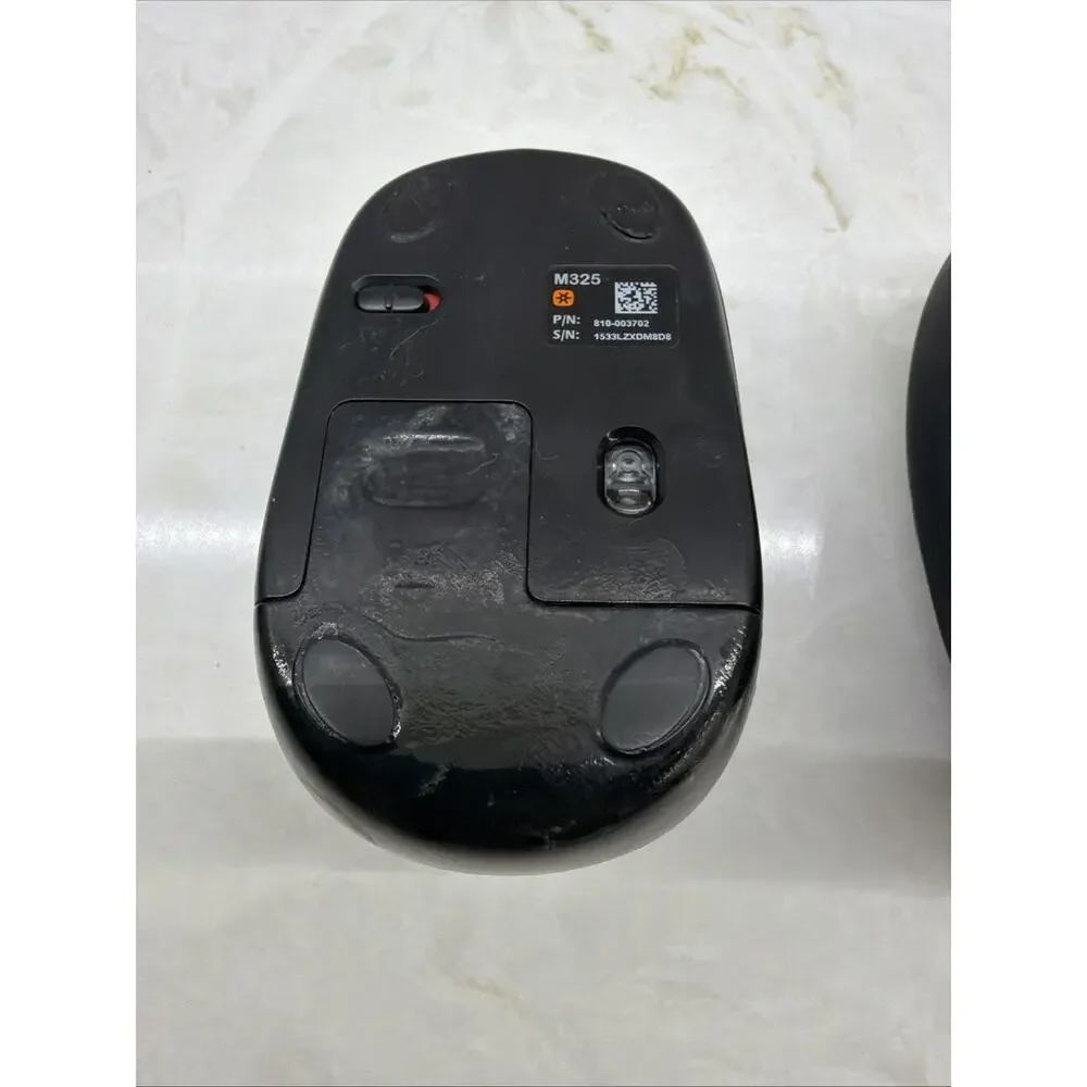 LOT Of 3 Logitech M325Wireless Mouse w/o Unifying Receiver Free Shipping